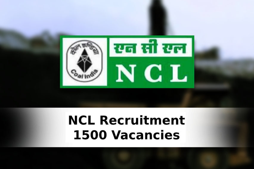 Northern Coalfields Ltd Recruitment: 1500 Apprentice Vacancies