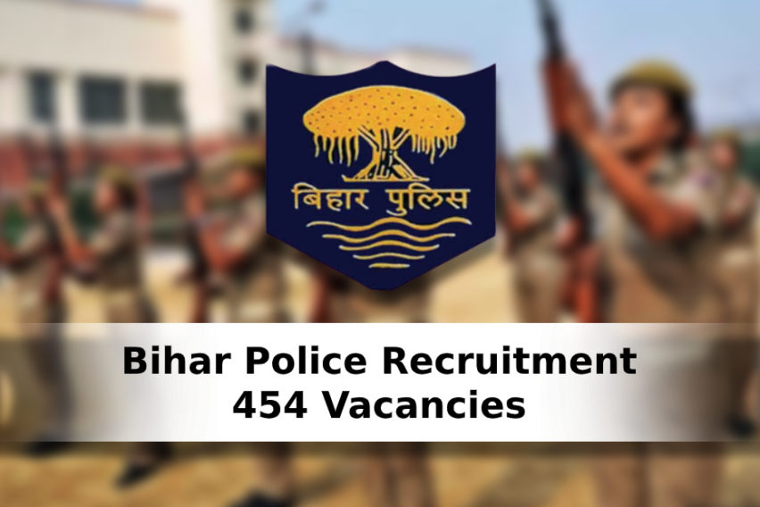 Bihar Police Recruitment: 454 Lady Constable Vacancies