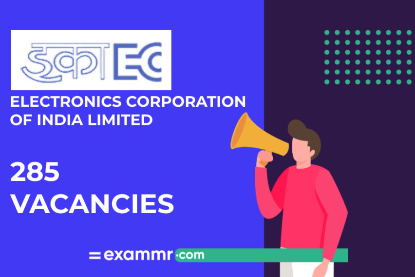 ECIL Recruitment: 285 ITI Trade Apprentice Vacancies