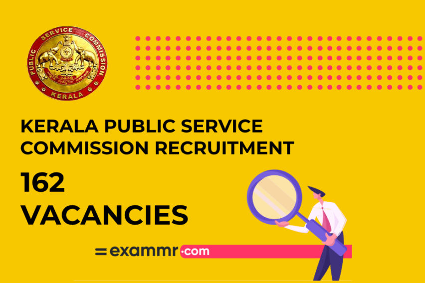 केरल लोक सेवा आयोग (केरल पीएससी) भर्ती: असिस्टेंट प्रोफेसर, डाटा एंट्री ऑपरेटर और अन्य पदों की 162 रिक्तियां 