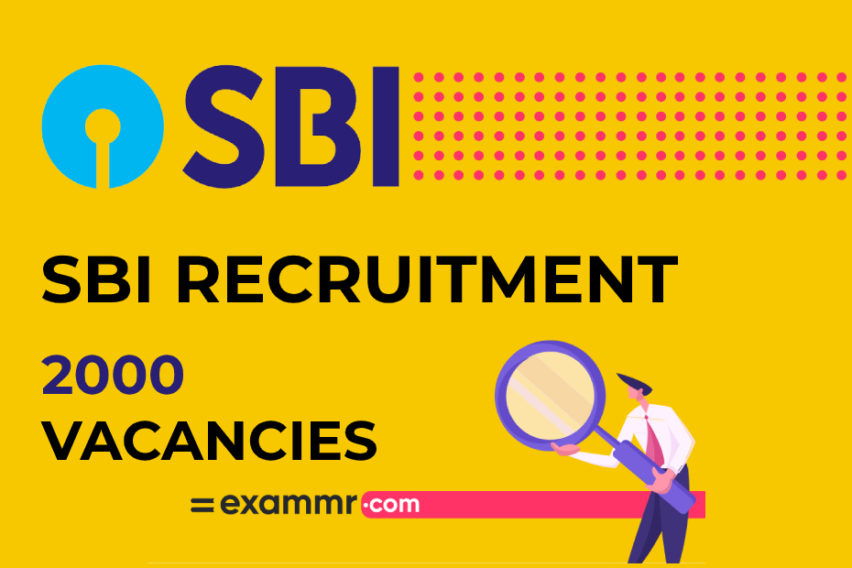 SBI Recruitment: 2000 Probationary Officer (PO) Vacancies