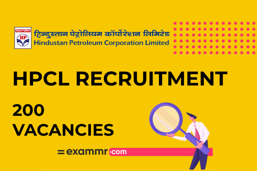 HPCL Recruitment: 200 Engineer Vacancies
