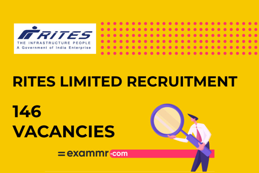 RITES Limited Recruitment: 146 Apprentice Vacancies
