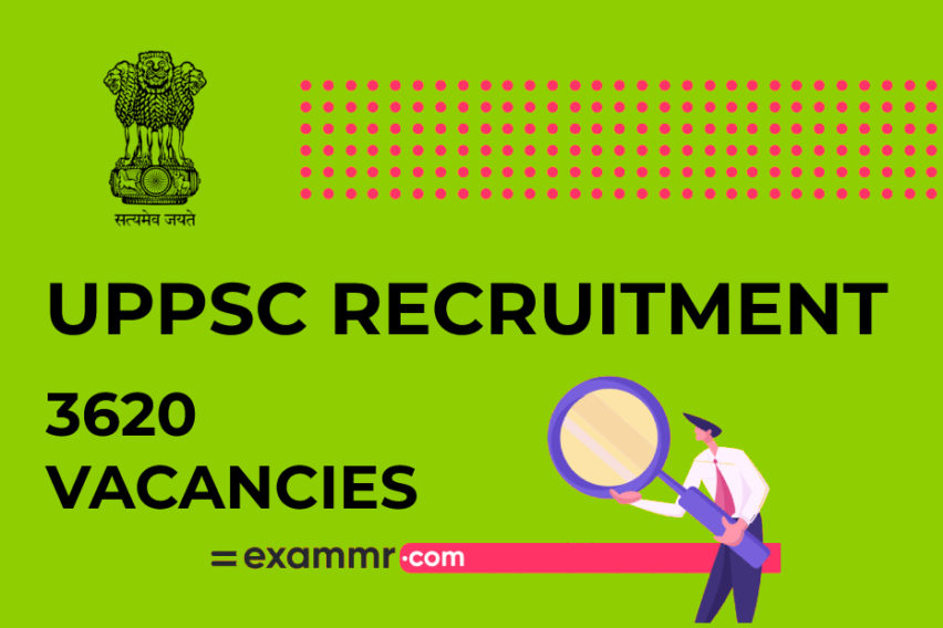 UPPSC Recruitment: 3620 Medical Officer Grade-II Vacancies