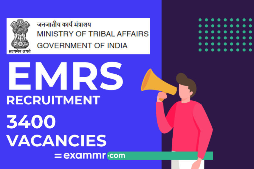 EMRS Recruitment: 3400 Principal, PGT, And TGT Vacancies (Last Date Extended)