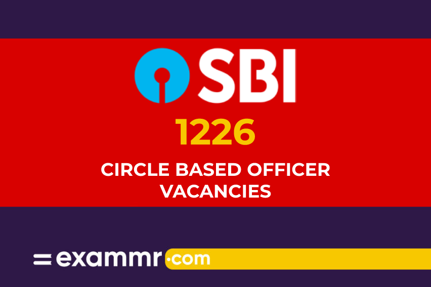 SBI Recruitment: 1226 CBO Vacancies
