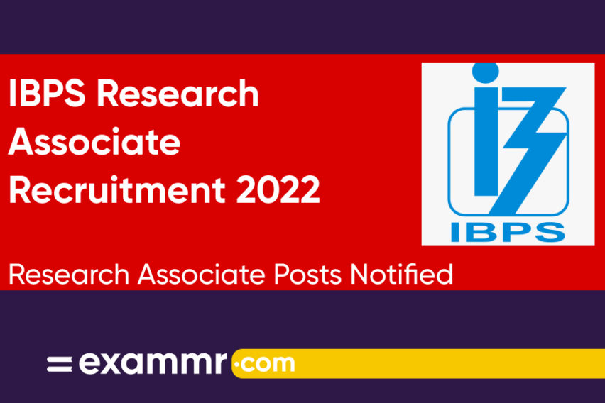IBPS Research Associate Recruitment 2022: Notification Out for Research Associate Posts