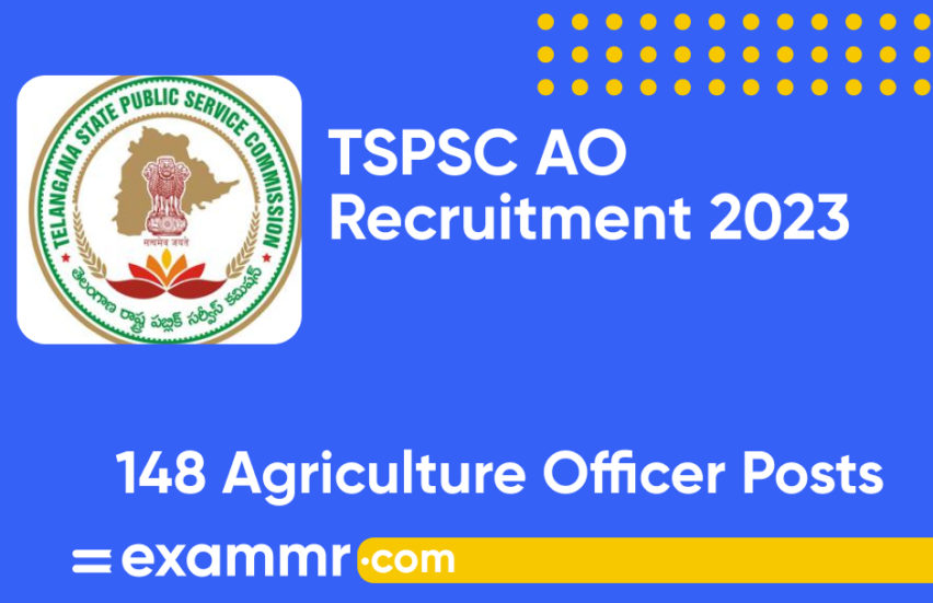 TSPSC AO Recruitment 2023: Notification Out for 148 Agriculture Officer Posts