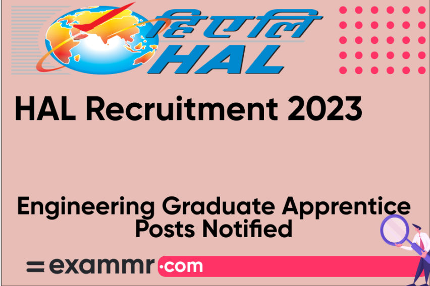 HAL Recruitment 2023: Notification Out for Graduate Apprentice Posts; Check Details Here